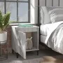 Mesitas de noche con patas de metal gris Sonoma 40x30x50 cm von , Nachttische - Ref: Foro24-813119, Preis: 57,49 €, Rabatt: %