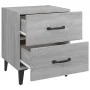 Mesita de noche gris sonoma 40x35x47,5 cm de , Mesitas de noche - Ref: Foro24-817293, Precio: 50,59 €, Descuento: %