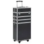 Maletín trolley de maquillaje de aluminio negro by , toiletry bags - Ref: Foro24-91815, Price: 134,75 €, Discount: %