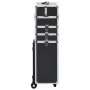 Maletín trolley de maquillaje de aluminio negro by , toiletry bags - Ref: Foro24-91815, Price: 134,75 €, Discount: %