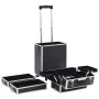 Maletín trolley de maquillaje de aluminio negro by , toiletry bags - Ref: Foro24-91815, Price: 134,75 €, Discount: %