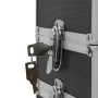 Maletín trolley de maquillaje de aluminio negro by , toiletry bags - Ref: Foro24-91815, Price: 134,75 €, Discount: %