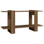 Estantería madera contrachapada roble marrón 100x30x51cm von , Bücherregale und Regale - Ref: Foro24-813571, Preis: 40,81 €, ...