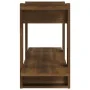 Estantería madera contrachapada roble marrón 100x30x51cm von , Bücherregale und Regale - Ref: Foro24-813571, Preis: 40,81 €, ...