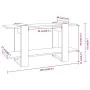 Estantería madera contrachapada roble marrón 100x30x51cm von , Bücherregale und Regale - Ref: Foro24-813571, Preis: 40,81 €, ...