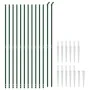 Cerca de alambre con pinchos de anclaje verde 1,8x25 m von , Zaunpaneele - Ref: Foro24-153933, Preis: 301,58 €, Rabatt: %