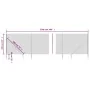 Cerca de alambre con pinchos de anclaje verde 1,8x25 m von , Zaunpaneele - Ref: Foro24-153933, Preis: 301,58 €, Rabatt: %