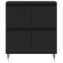 Aparador de madera contrachapada negro 60x35x70 cm von , Sideboards - Ref: Foro24-831205, Preis: 76,31 €, Rabatt: %