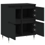 Aparador de madera contrachapada negro 60x35x70 cm von , Sideboards - Ref: Foro24-831205, Preis: 76,31 €, Rabatt: %