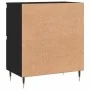 Aparador de madera contrachapada negro 60x35x70 cm von , Sideboards - Ref: Foro24-831205, Preis: 76,31 €, Rabatt: %