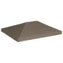 Toldo de cenador gris topo 310 g/m² 3x4 m de , Cubiertas para carpas y cenadores - Ref: Foro24-46623, Precio: 80,33 €, Descue...