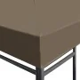 Toldo de cenador gris topo 310 g/m² 3x4 m de , Cubiertas para carpas y cenadores - Ref: Foro24-46623, Precio: 80,33 €, Descue...