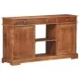 Aparador de madera maciza de acacia 135x35x75 cm de , Aparadores - Ref: Foro24-323543, Precio: 274,95 €, Descuento: %