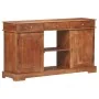 Aparador de madera maciza de acacia 135x35x75 cm de , Aparadores - Ref: Foro24-323543, Precio: 274,95 €, Descuento: %