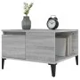 Mesa de centro madera contrachapada gris Sonoma 55x55x36,5 cm von , Couchtisch - Ref: Foro24-821090, Preis: 57,50 €, Rabatt: %