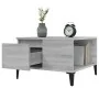 Mesa de centro madera contrachapada gris Sonoma 55x55x36,5 cm von , Couchtisch - Ref: Foro24-821090, Preis: 57,50 €, Rabatt: %