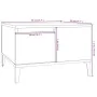 Mesa de centro madera contrachapada gris Sonoma 55x55x36,5 cm von , Couchtisch - Ref: Foro24-821090, Preis: 57,50 €, Rabatt: %