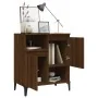 Aparador madera contrachapada marrón roble 60x35x70 cm by , Sideboards - Ref: Foro24-821155, Price: 78,92 €, Discount: %