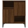Aparador madera contrachapada marrón roble 60x35x70 cm by , Sideboards - Ref: Foro24-821155, Price: 78,92 €, Discount: %