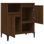 Aparador madera contrachapada marrón roble 60x35x70 cm by , Sideboards - Ref: Foro24-821155, Price: 78,92 €, Discount: %