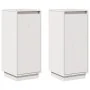 Aparador 2 uds madera maciza de pino blanco 31,5x34x75 cm de , Aparadores - Ref: Foro24-813353, Precio: 80,26 €, Descuento: %