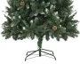 Árbol de Navidad artificial con piñas y brillo blanco 210 cm by , Christmas trees - Ref: Foro24-284319, Price: 113,90 €, Disc...