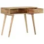 Mesa consola de madera maciza de mango 90x45x75 cm by , Side tables - Ref: Foro24-286180, Price: 164,04 €, Discount: %