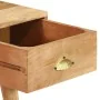Mesa consola de madera maciza de mango 90x45x75 cm by , Side tables - Ref: Foro24-286180, Price: 164,04 €, Discount: %
