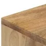 Mesa consola de madera maciza de mango 90x45x75 cm by , Side tables - Ref: Foro24-286180, Price: 164,04 €, Discount: %