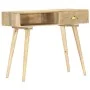Mesa consola de madera maciza de mango 90x45x75 cm by , Side tables - Ref: Foro24-286180, Price: 164,04 €, Discount: %