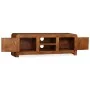 Mueble de TV madera maciza acabado miel 120x30x40 cm de , Muebles TV - Ref: Foro24-244679, Precio: 350,11 €, Descuento: %