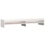 Soporte para monitor madera maciza de pino blanco 100x24x16 cm by , Computer bases and risers - Ref: Foro24-813990, Price: 40...