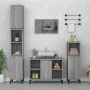 Armario de lavabo madera contrachapada gris Sonoma 80x33x60 cm von , Badezimmerwaschtische - Ref: Foro24-821298, Preis: 70,48...