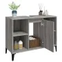 Armario de lavabo madera contrachapada gris Sonoma 80x33x60 cm von , Badezimmerwaschtische - Ref: Foro24-821298, Preis: 70,48...