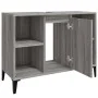 Armario de lavabo madera contrachapada gris Sonoma 80x33x60 cm von , Badezimmerwaschtische - Ref: Foro24-821298, Preis: 70,48...