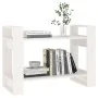 Estantería/divisor de espacios madera pino blanco 80x35x56,5 cm by , Bookcases and shelves - Ref: Foro24-813895, Price: 40,16...