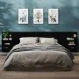 Mesitas de noche de pared 2 unidades negras de , Mesitas de noche - Ref: Foro24-811010, Precio: 125,83 €, Descuento: %
