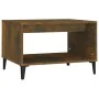 Mesa de centro madera contrachapada roble ahumado 60x50x40 cm by , Coffee table - Ref: Foro24-817522, Price: 35,85 €, Discoun...