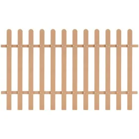 Valla de estacas de jardín de WPC 200x120 cm by , fenced with pickets - Ref: Foro24-42825, Price: 94,72 €, Discount: %