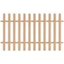Valla de estacas de jardín de WPC 200x120 cm by , fenced with pickets - Ref: Foro24-42825, Price: 94,72 €, Discount: %