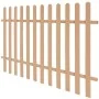 Valla de estacas de jardín de WPC 200x120 cm by , fenced with pickets - Ref: Foro24-42825, Price: 94,72 €, Discount: %