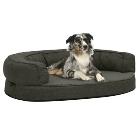 Colchón para cama de perro ergonómico gris oscuro 75x53 cm by , Beds for dogs - Ref: Foro24-171293, Price: 65,10 €, Discount: %