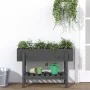 Arriate elevado de jardín madera maciza pino gris 101x30x69 cm von , Töpfe und Pflanzgefäße - Ref: Foro24-825242, Preis: 74,2...