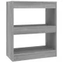 Estantería/divisor de espacios color gris Sonoma 60x30x72 cm von , Bücherregale und Regale - Ref: Foro24-813600, Preis: 41,53...
