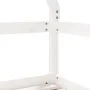 Estructura cama niños con cajones madera pino blanco 70x140 cm by , Cribs and beds for children - Ref: Foro24-834472, Price: ...