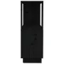 Estantería/divisor de espacios madera de pino negro 80x25x70 cm de , Librerías y estanterías - Ref: Foro24-814053, Precio: 50...