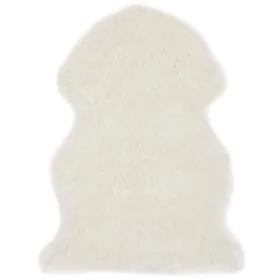 Alfombra de piel de oveja sintética blanco 60x90 cm von , Teppiche - Ref: Foro24-284710, Preis: 28,58 €, Rabatt: %