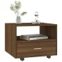 Mesa de centro madera de ingeniería marrón roble 55x55x40 cm by , Coffee table - Ref: Foro24-816939, Price: 57,41 €, Discount: %