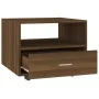 Mesa de centro madera de ingeniería marrón roble 55x55x40 cm by , Coffee table - Ref: Foro24-816939, Price: 57,41 €, Discount: %