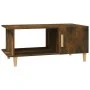 Mesa de centro madera contrachapada roble ahumado 90x50x40 cm de , Mesas de centro - Ref: Foro24-817543, Precio: 49,13 €, Des...